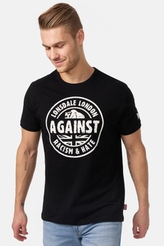 Koszulka T-shirt Męski AGAINST RACISM XXL