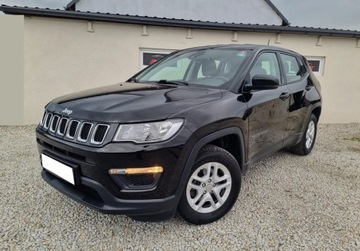 Jeep Compass II SUV 1.4 MultiAir 140KM 2019 Jeep Compass SLICZNY 1.4 Turbo BENZYNA Oryginal ZADBANY Serwis 2019r Sport, zdjęcie 3
