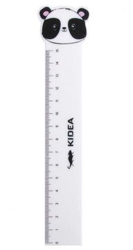 Linijka z figurka 15cm Kidea Zielony