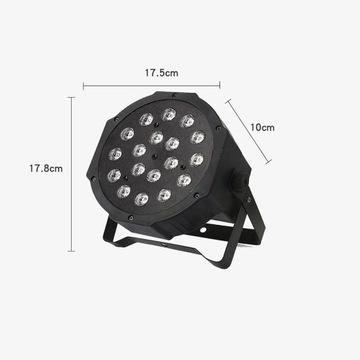 Светодиодная лампа мощностью 18 Вт с пультом дистанционного управления