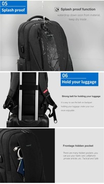 TIGERNU T-B3399 рюкзак для ноутбука 15,6 дюйма