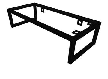 wspornik półki pod umywalke 69x29,5x17cm metalowy