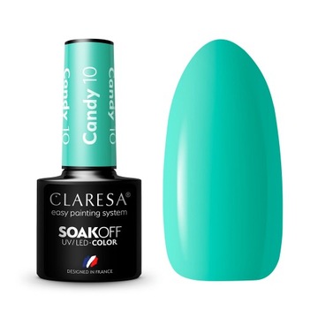 CLARESA LAKIER HYBRYDOWY CANDY 10 -5G MIĘTOWY