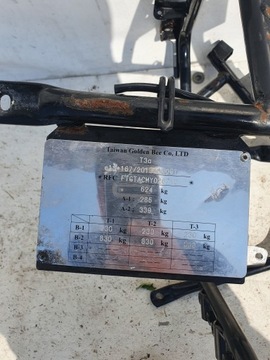 TGB ОТВАЛ 525 550 РАМА РАМА