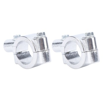 2шт 25 мм кронштейн для крепления зеркала на руль мотоцикла AR зажим