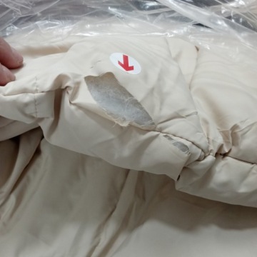 Утепленная куртка без рукавов Threadbare Plus Stone Бежевого цвета 46