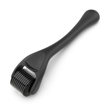 Derma Roller 540 do POROSTU BRODY WŁOSÓW ZAROSTU CZARNY MEZOTERAPIA