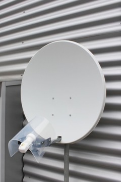 Покрытие преобразователя LNB дождь снег град