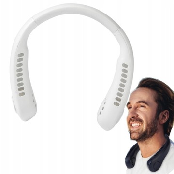 MOCNY WIATRAK NA SZYJE USB WENTYLATOR PRZENOŚNY