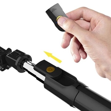 KIJEK DO SELFIE STICK STATYW DO TELEFONU Z PILOTEM UCHWYT TRIPOD BLUETOOTH