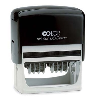 DATOWNIK CYFROWY PODWÓJNY PIECZĄTKA Colop Printer 60DD 6 WERSY DATA POLSKI