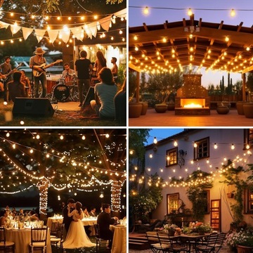 ДЛИННАЯ СОЛНЕЧНАЯ ГИРЛЯНДИЯ САДОВЫЕ ЛАМПЫ 50 СВЕТОДИОДНЫХ ЛАМПОЧЕК ДЛЯ БАЛКОНА