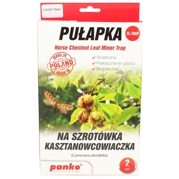 PUŁAPKA KLEJOWA NA SZROTÓWKA KASZTANOWCOWIACZKA FEROMONOWA 2SZT PANKO