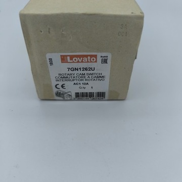 LOVATO ŁĄCZNIK TABLICOWY 7GN1262U 12A 1-2