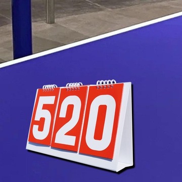 Таблица результатов Flipper Durable Team Настольные игры Доска для подсчета очков Red Score