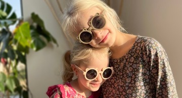 Детские солнцезащитные очки с поляризационными ушками плюшевого мишки 2–8 лет UV400