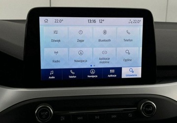 Ford Focus IV Kombi 1.5 EcoBlue 120KM 2021 Ford Focus ACC Kamera Navi Led Sport Grzana kierownicafotele FV23, zdjęcie 33
