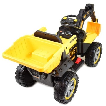 YW1888 аккумуляторный экскаватор и самосвал для детей