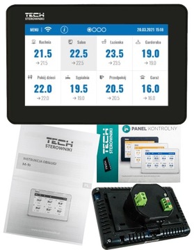 TECH M-9 R PRZEWOD. PANEL KONTROLNY Z MODUŁEM WiFi