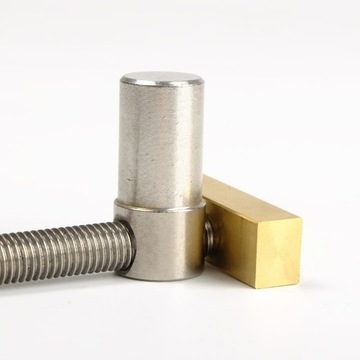 IMAK регулируемое 70 -миллиметровое стальное винтовое давление с закусками Stolarski