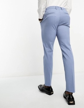 NEW LOOK NIEBIESKIE SPODNIE SLIM 3OB XXC__30/30