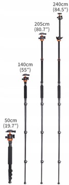 ШТАТИВ/ШТАТИВ K&F ALU/MAG 231 см SA254M2 BUBM USB-футляр БЕСПЛАТНО KF09.087V5