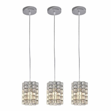 Lampa wisząca INFINITY Glamour 3 -punkty światła E27