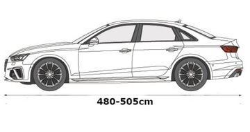 Автомобильный чехол для практики седана Volvo S80 S90