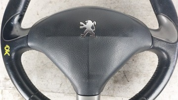 PEUGEOT 207 06- VOLANT AIRBAG KŮŽE