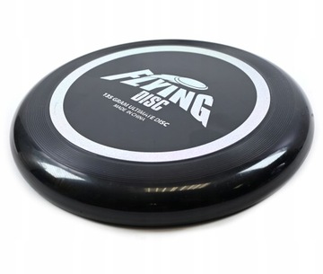 DYSK DO RZUCANIA FRISBEE 135G 24CM CZARNY LATAJĄCY TALERZ