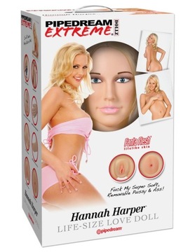 EKSKLUZYWNA LALKA DMUCHANA 3D HANNAH HARPER