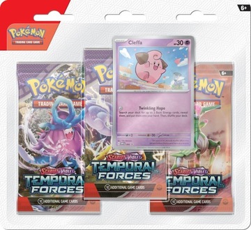 Pokémon TCG: Scarlet & Violet - Temporal Forces - 3 Pack Blister Box