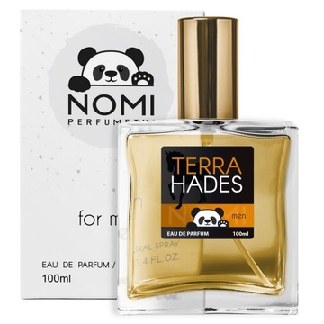 TRWAŁE PERFUMY MĘSKIE NOMI PERFUMETKI PERFUMETKA TERRA HADES 100ML EDP