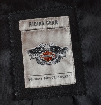 МОТОЦИКЛОВАЯ КУРТКА HARLEY DAVIDSON НАТУРАЛЬНАЯ КОЖА 38 / M