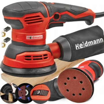 ЭКСЦЕНТРИЧЕСКАЯ ШЛИФОВАЛЬНАЯ ШЛИФОВАЛЬНАЯ МАШИНА 125 мм + БУМАГА