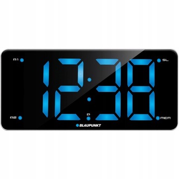 BLAUPUNKT RADIOBUDZIK 2 ALARMY RADIO ZEGAR WBUDOWANA ŁADOWARKA USB CR15WH