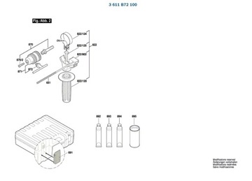 Статор ударного молотка BOSCH GBH2-24DRE 100