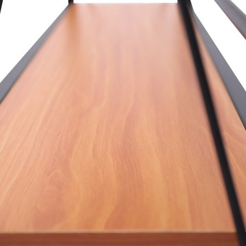 3-х уровневая настенная полка для вина, черная полка