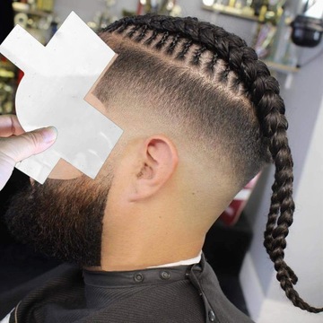 Карточка для укрепления линии роста волос, 5 шт. Универсальная, легкая в формате B7.