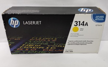 Toner HP 314A Yellow Q7562A ORYGINAŁ