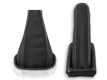 OPEL CORSA D 2006-2014 КОРПУС ПЕРЕКЛЮЧЕНИЯ ПЕРЕДАЧ И ТОРМОЗА КОЖА И ЧЕРНАЯ РЕЗЬБА