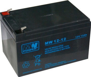 Akumulator MW Power 12 V 12 Ah