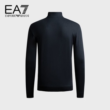 EMPORIO ARMANI EA7 stylowa włoska bluza BLACK XXL