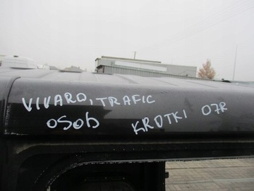 ПОЛ ИЗ МЕТАЛЛА TRAFIC VIVARO SHORT PASSENGER 07
