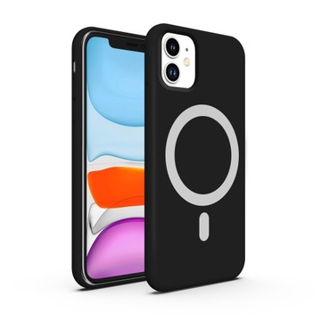 ETUI PREMIUM SILICONE MAGSAFE DO IPHONE 11