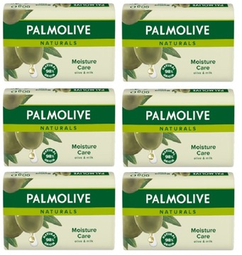 Palmolive Mydła w Kostce Olive & Milk 6x90g