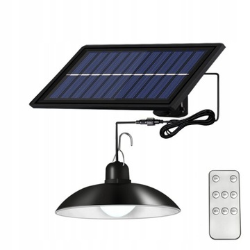 LAMPA ŻYRANDOL SOLARNY OGRODOWY OZDOBNY LED-BIAŁY