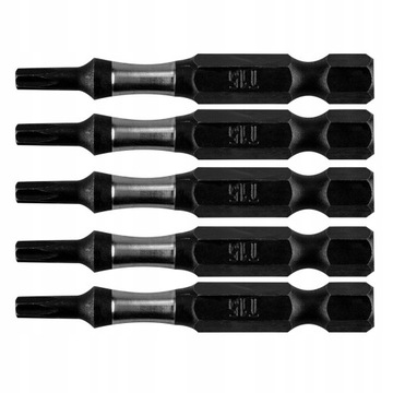 BITY UDAROWE STAL S2 50MM ROZMIAR T15 5SZT NEO TOOLS DO WKRĘTAREK 1/4