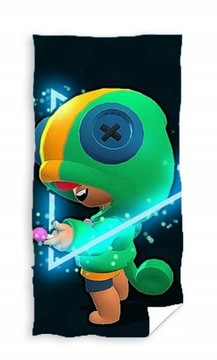 SUPERCIENKIE WŁÓKNO RĘCZNIK PLAŻOWY KĄPIELOWY PLAŻOWY 70X140 BRAWL STARS