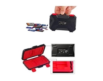 Чехол для карт памяти SD, MicroSD и CF.